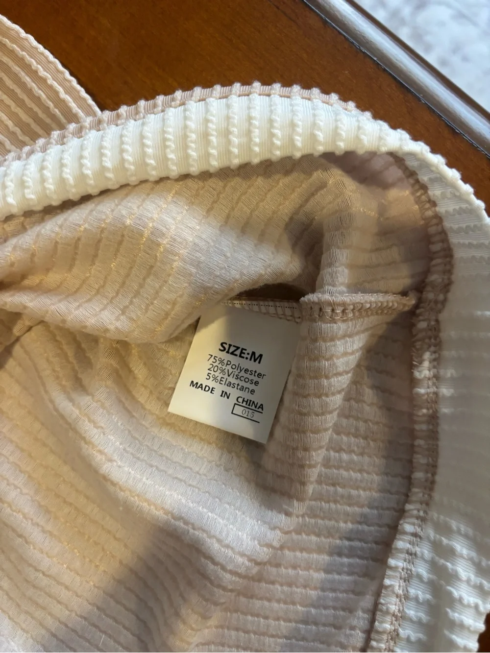 Evaless ribbed knit